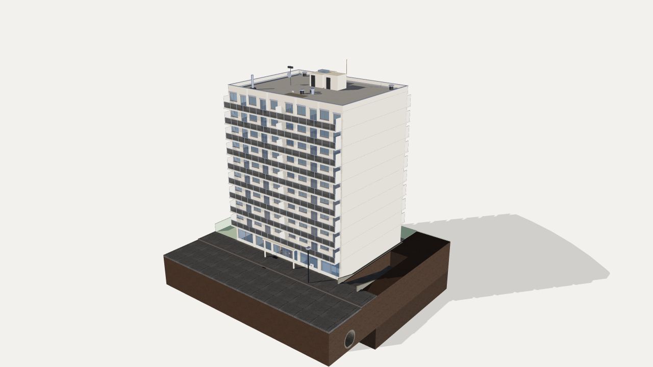 Modèle 3D : Les années 70