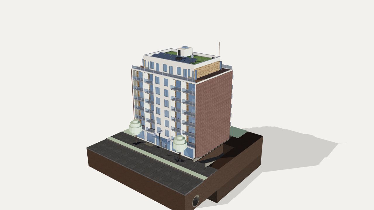 Modèle 3D : Le contemporain